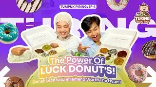 EPS. 4 TUMPUK PIRING | Review Luck Donut’s Serang! Donat Hits dengan Rasa Unik & Bikin Nagih 🍩✨
