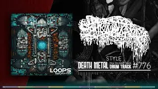 Death Metal Drum Track / Sanguisugabogg Style / 110 bpm