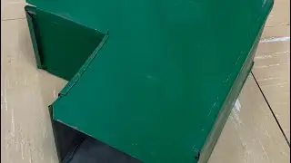 Sheet Metal Rectangular elbow fabrication