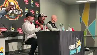 Kevin Ray, Scott Zipadelli and Tyler Gibbs post race press conference 
