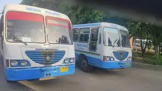 रोहतक बस स्टैंड। Rohtak Bus Stand.