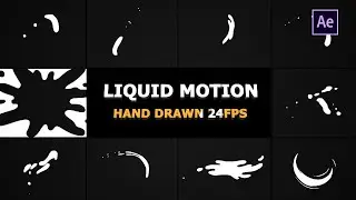 Liquid Motion Shapes After Effects Templates