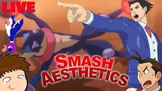 Smash Aesthetics Stream - Finding Ace Attorney Evidence (Smash 4)