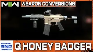 Q Honey Badger Weapon Conversion - Call Of Duty Modern Warfare II
