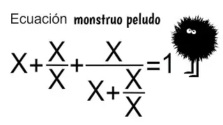 ECUACIÓN RACIONAL PELUDA. Matemáticas Básicas