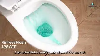 MaceratingFlo R8 Rear Outlet Toilet | Comfort Height & Water Saving Flush