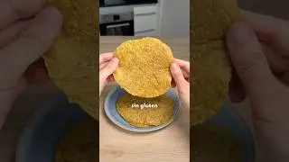 TORTILLAS CON 1 INGREDIENTE🍌 #singluten