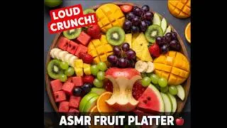 ASMR EXTREMELY Crunchy Fruit Platter