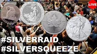Silver Raid Livestream - join the movement #Silversqueeze #Silverraid