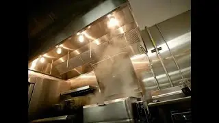 Wall Canopy Restaurant Exhaust Hood