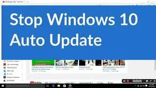 How to disable Automatic update in windows 10 Hindi