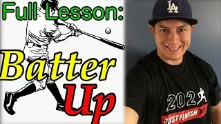 PE at Home Full Lessons | Physical Education at Home: Batter Up #diypegames #thepespot #peforall