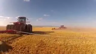 Harrowing at Hengerer Farms 2012