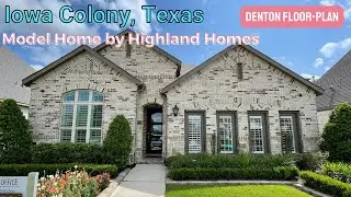 Highland Homes | Дентон | 2263 кв. фута | 4 спальни | 3 ванные комнаты | Колония Айова, Техас | Экскурсия по модельному дому
