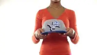Lions 'TRACE-POP' Grey-Blue Fitted Hat by New Era