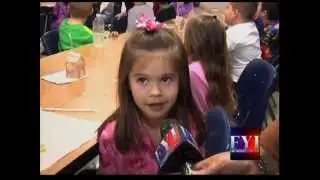 FYI News 13 SSPTV - Santa visits Holy Family Academy