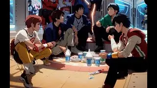 ai animation Power Rangers Saying Goodbye Down the Road Song Ai Animation with Kaiber