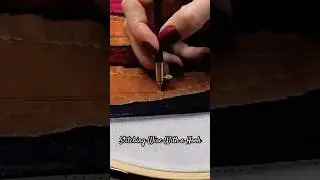 Embroidery technique for #jester hat elements &mdash; using #wire to give #shape and #structure .