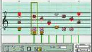 Atomic Betty Theme on Mario Paint Composer