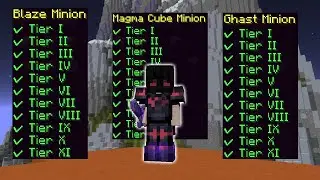 Upgradam MINIONII sa facem ROST de SLOT-URI pe INSULA - SkyBlock Hypixel Romania