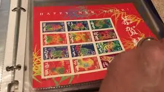 Непреднамеренный АСМР: мои любимые листы с почтовыми марками
