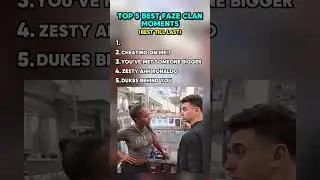 Top 5 best Faze clan moments #shorts #top5