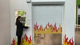 Emergency opening for roller shutters by Stafer
