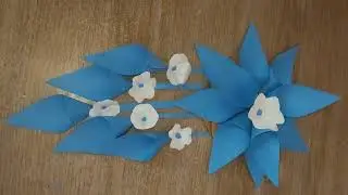 DIY paper wall hanging &ndash; easy & elegant 💕#wallhanging#papercraft#paperwallhanging#homedecor#diydecor