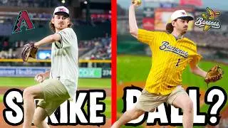 I Pitched an At-Bat Made ONLY out of Ceremonial First Pitches