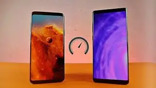Samsung Galaxy S9 Plus vs Note 8 Speed Test!