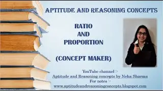 Concept of Ratio and Proportion (Part 1)