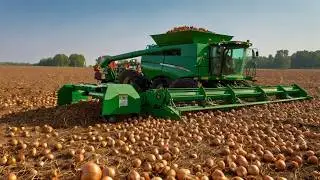 How Millions of Onions are Harvested - The Secret Behind Your Favorite Onion Products