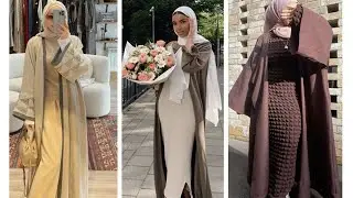 Beautiful Abaya Dubai eid designs #2025, latest Abaya burqu eid outfit, Abaya designs for women #uae