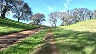 Pleasanton Ridge-Golden Eagle Staging Area MTB Electric Mountain Bike Riding-Straight After A Rain!