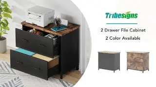Tribesigns 2-drawer Lateral File Cabinet - C0607