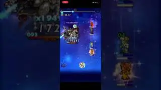 FFRK Argent Odin - Holy Weak - no support - 2dps