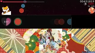 [osu!taiko] 6★ | #14/274 HD FC | tarolabo - eth ken | [blossom]