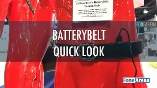 BatteryBelt Quick Look - 5,000 to 20,000mAh ultra-portable wearable battery