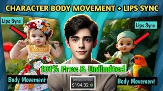 Full Course: Character Realistic Body Movement + Lips Sync | How To Make Baby Talking Viral Videos 🔥