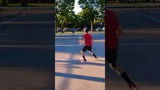 NTRP 3.5 Tennis🎾 My best point this year? #tennis #sports #highlights #bestofcasualtennisnoob