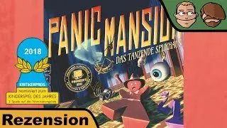 Panic Mansion (nominiert zum Kinderspiel des Jahres 2018) - Brettspiel - Review