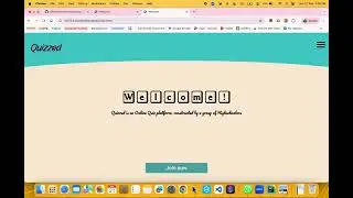 Quizzed || Online Quiz Platform || CodeKong Demo