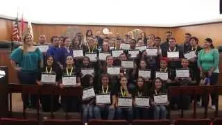 Hialeah Sr. High Thoroughbred Marching Band Recognized