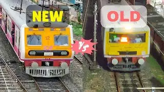 Arrival & Departure Of Sealdah Suburban Route EMU Local Trains!