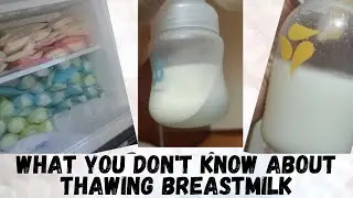 What you don't know about Thawed Breastmilk | Thawing Breastmilk Safety Warning | Taglish