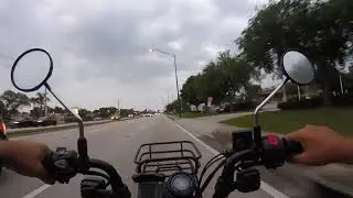 10 No Talking ride on the Honda Trail 125, POV