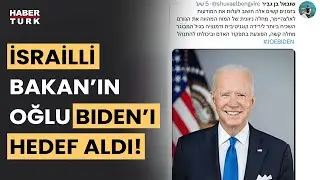 İsrailli aşırı sağcı Bakan Ben Gvir'in oğlundan Biden'a 'Alzheimer' iması