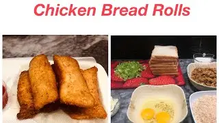 Chicken bread rolls | quick & easy | Cooking with Zarfshan