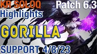 ROX Tigers GorillA - Morgana Support - S6 Kr LoL Highlights #40