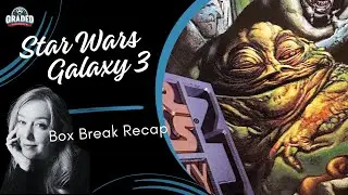 1995 Topps Star Wars Galaxy 3 Trading Cards - Post Box Break Pre-Grading PSA Review